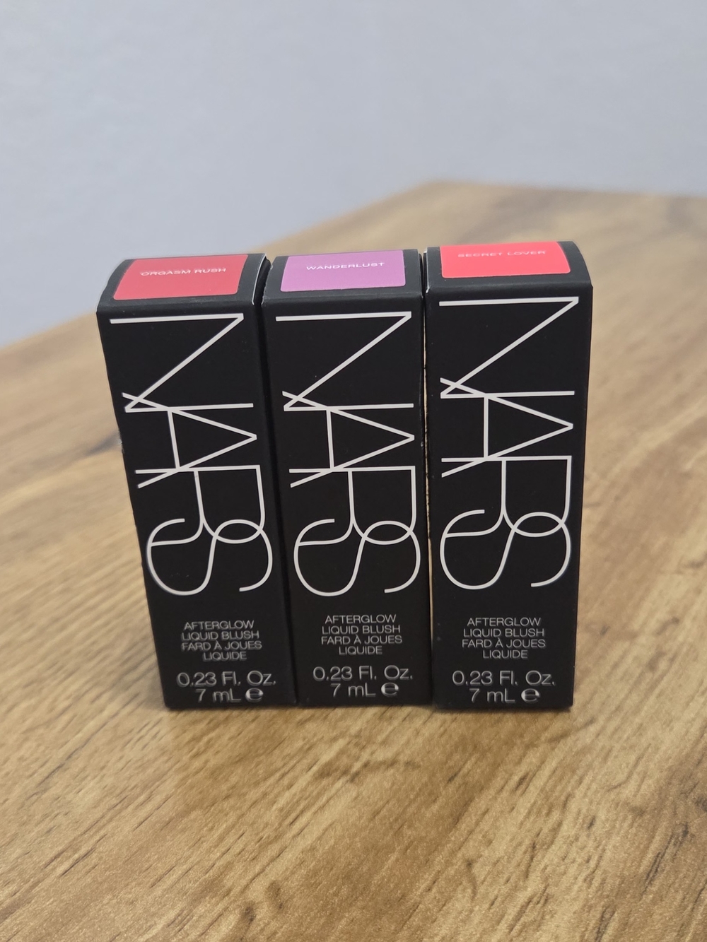 NARS Afterglow Liquid Blush Trio - Coral, Pink, Berry